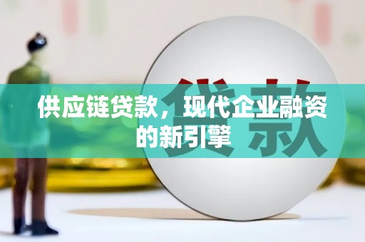 天宁供应链贷款，现代企业融资的新引擎