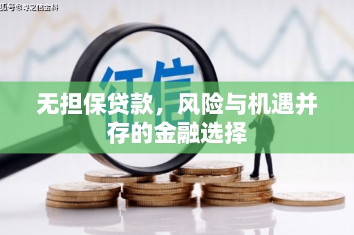 天宁无担保贷款，风险与机遇并存的金融选择