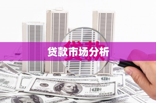 天宁贷款市场分析