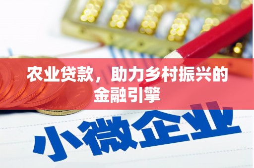 天宁农业贷款，助力乡村振兴的金融引擎