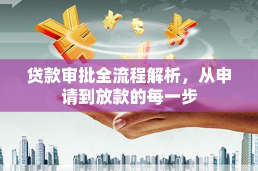 天宁贷款审批全流程解析，从申请到放款的每一步