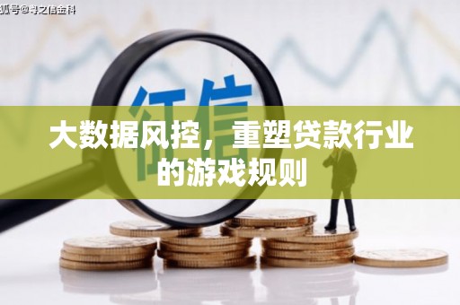 天宁大数据风控，重塑贷款行业的游戏规则