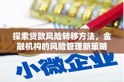天宁探索贷款风险转移方法，金融机构的风险管理新策略