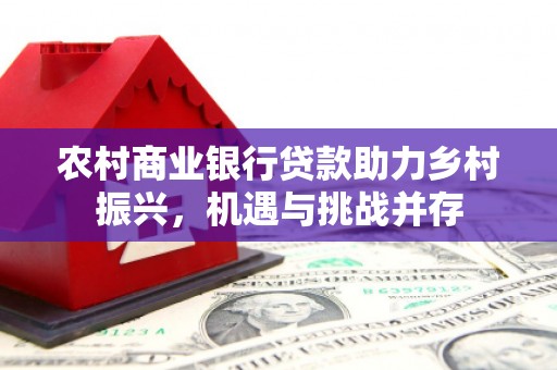 天宁农村商业银行贷款助力乡村振兴，机遇与挑战并存