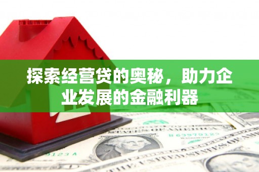 天宁探索经营贷的奥秘，助力企业发展的金融利器