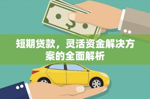 天宁短期贷款，灵活资金解决方案的全面解析