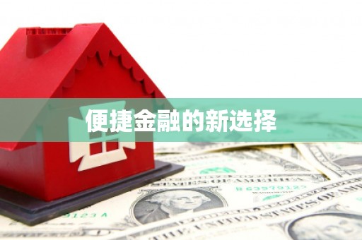 天宁便捷金融的新选择