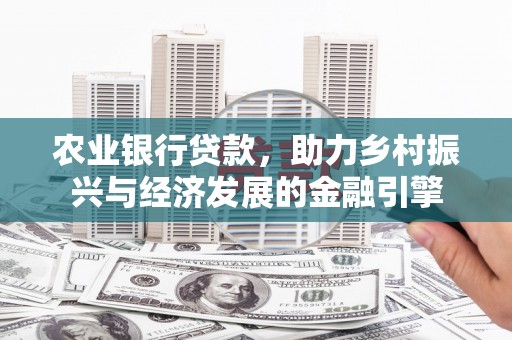 天宁农业银行贷款，助力乡村振兴与经济发展的金融引擎