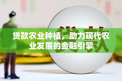 天宁贷款农业种植，助力现代农业发展的金融引擎
