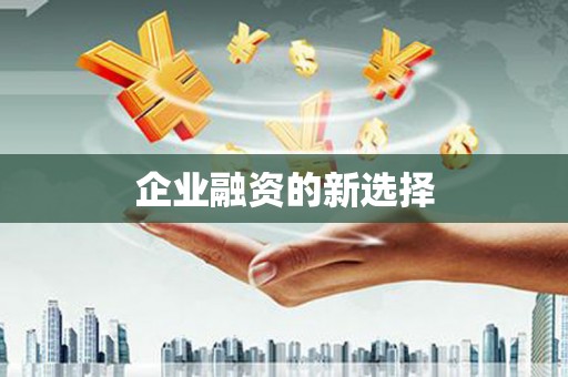 天宁企业融资的新选择
