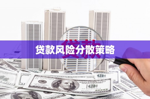天宁贷款风险分散策略