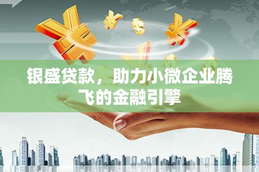 天宁银盛贷款，助力小微企业腾飞的金融引擎