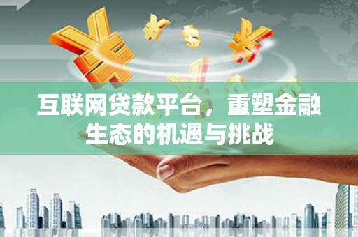 天宁互联网贷款平台，重塑金融生态的机遇与挑战