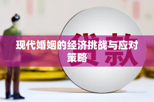 天宁现代婚姻的经济挑战与应对策略