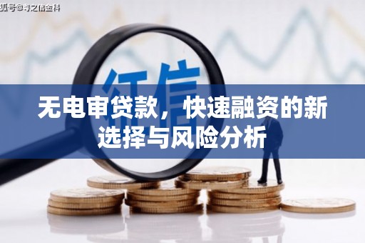 天宁无电审贷款，快速融资的新选择与风险分析