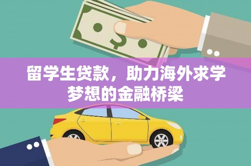 天宁留学生贷款，助力海外求学梦想的金融桥梁