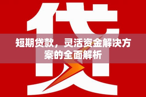 天宁短期贷款，灵活资金解决方案的全面解析