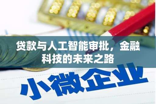 天宁贷款与人工智能审批，金融科技的未来之路