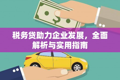 天宁税务贷助力企业发展，全面解析与实用指南