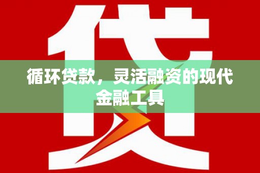 天宁循环贷款，灵活融资的现代金融工具