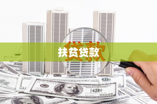 天宁扶贫贷款