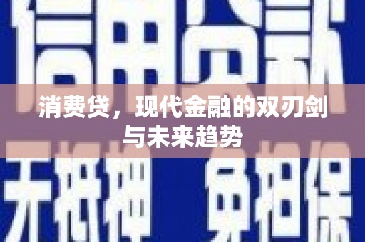 天宁消费贷，现代金融的双刃剑与未来趋势