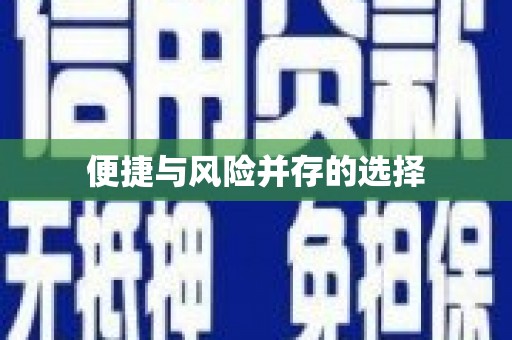 天宁便捷与风险并存的选择
