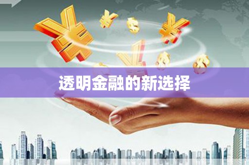 天宁透明金融的新选择