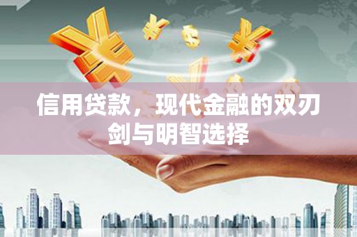 天宁信用贷款，现代金融的双刃剑与明智选择